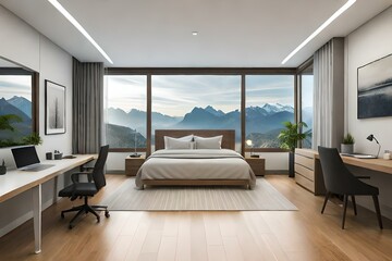 luxury living room interior 