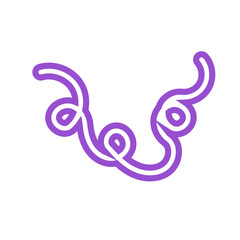 Obraz premium Abstract Doodle Outline