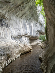 Banita gorge ( Cheile Banitei ), near Petrosani city, Hunedoara county, Romania