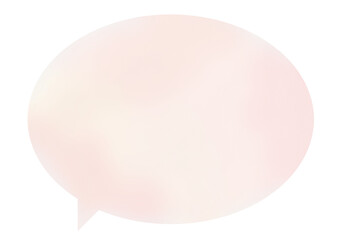 水彩風　淡い　まだら模様　グラデーション　ふきだし