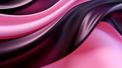 Fototapeta premium Abstract Black and pink wave background. Background concept.