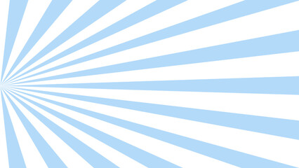 Rays white and blue as background