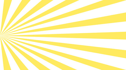 Rays white and yellow as background