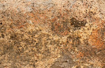 Close up texture of white porous stone