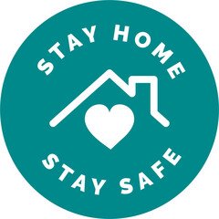 Stay home stay healthy, public message to avoid coronavirus