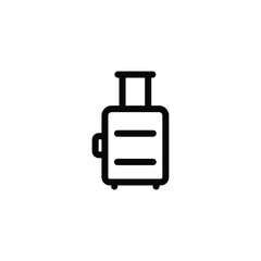 Fototapeta premium Suitcase icon vector design trendy