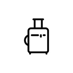Suitcase icon vector design trendy