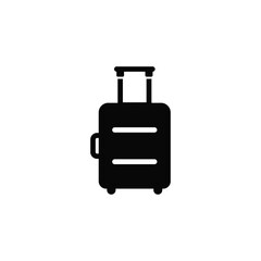Suitcase icon vector design trendy