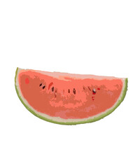 slice of watermelon