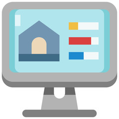 data flat icon