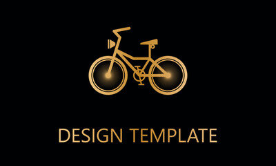 bicycle vector logo template