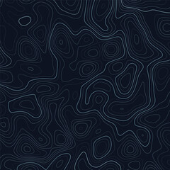 Abstract background with a topography map design - obrazy, fototapety, plakaty
