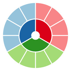 pie chart,circular colorful infographic template vector,circle diagram.