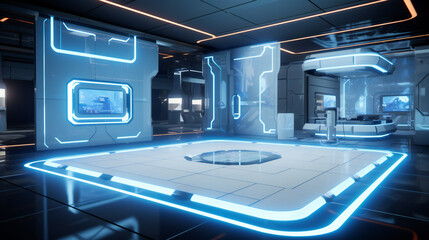 Obraz premium pool in hotel