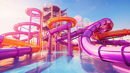 Summer waterslides are an affordable alternative to waterparks