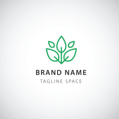 Organic Logo Design Template