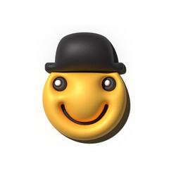 Yellow emoji  love emoticons faces with facial expressions 3D stylized Emoji icons