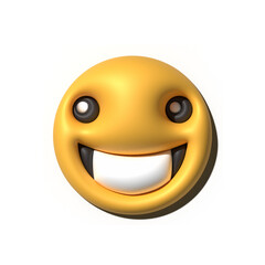 Yellow emoji  love emoticons faces with facial expressions 3D stylized Emoji icons