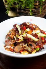 Home cooking made of spring vegetables, Hunan cuisine, Chinese cuisine