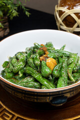 Home cooking made of spring vegetables, Hunan cuisine, Chinese cuisine