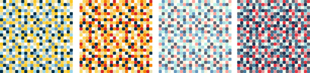 abstract pixel  pattern
