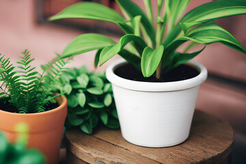 Obraz premium plant in a pot Generative AI