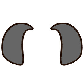 かわいい犬耳素材