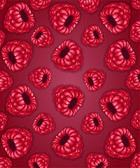 Raspberry pattern. Colorful hand drawn patchwork flat cartoon seamless pattern. Handmade patch work quilt style background for textile concept or fun modern backdrop design.