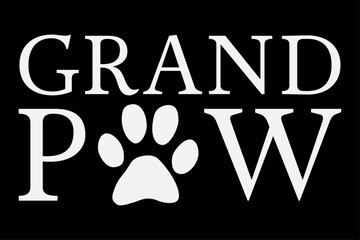 Grand Paw T-Shirt Design
