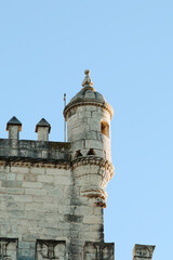 Obraz premium Iconic Torre de Belem standing tall in Lisbon's historic charm