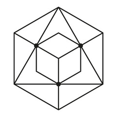 sacred geometry icon