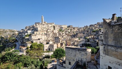 Obraz premium View of Matera Southern Italy 