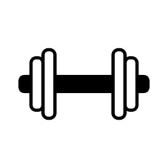gym dumbbell icon