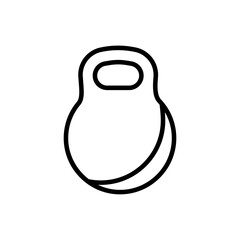 gym dumbbell icon