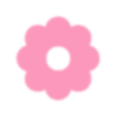 Blurred Gradient Flower