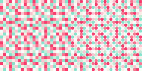 pattern with squares