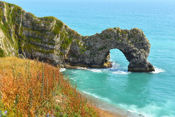 Durdle Door - Jurassic Coast in Dorset, United Kingdom, UK