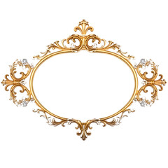 Antique Elegant Decorative Ornamental Frame
