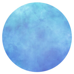 colorful blue circle