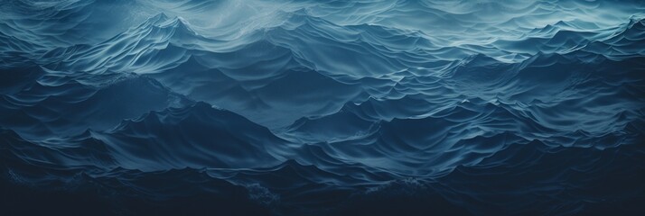 Fototapeta na wymiar Dark ocean waves. Generative AI