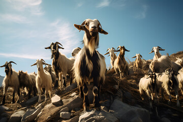 herd of goats