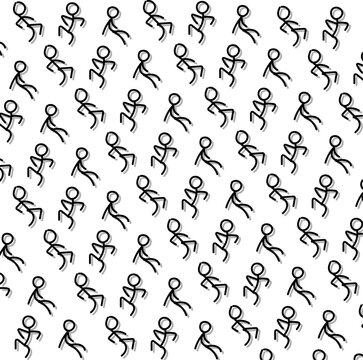 Lots of little people or stickermans