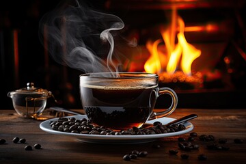 Fototapeta premium cup of coffee