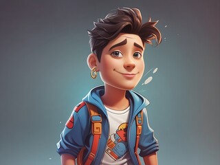 cartoon boy image , cartoon image