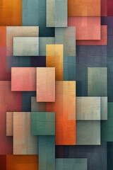 Abstract Geometric Art Backgrounds as Graphic Design Element or Wall Art 