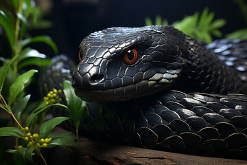 black mamba snake