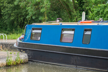 Fototapeta na wymiar Grand Union Canal , Hatton locks, Warwickshire English Midlands, England UK 