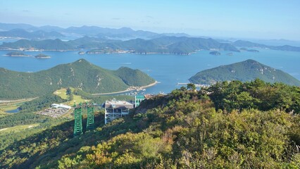 남해안의 섬 풍경 - 통영시