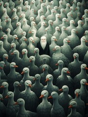 Obraz premium Find the Odd One Out