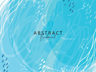 abstract blue background with waves. Abstract creative artistic templates.